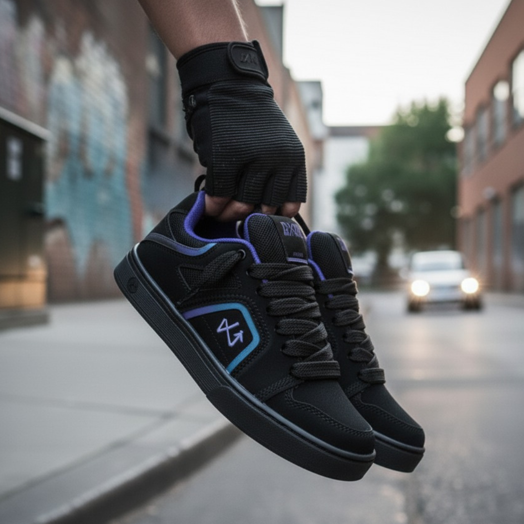 Calzado deportivo Lokal Skate Unisex Negro