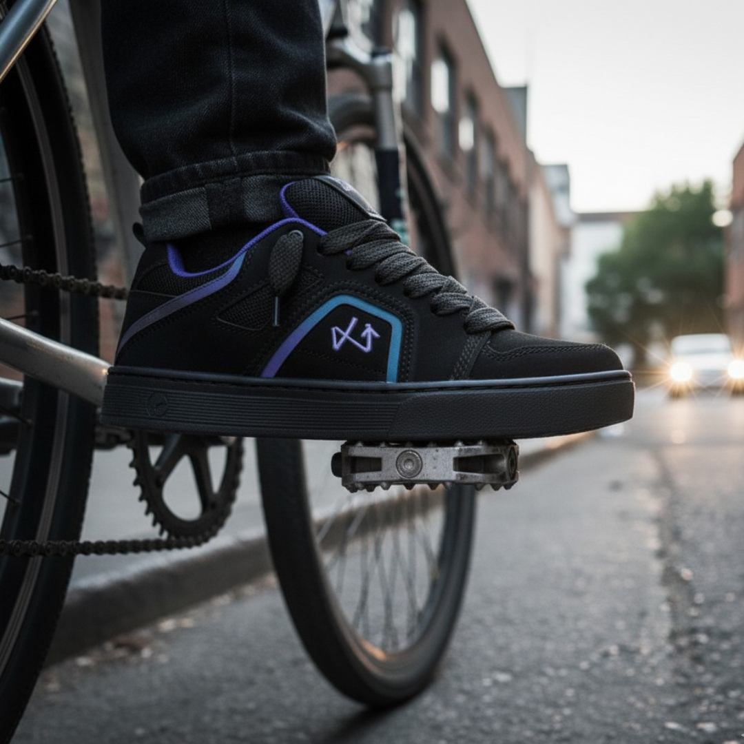 Calzado deportivo Lokal Skate Unisex Negro