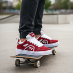 Calzado Lokal Skate Blanco