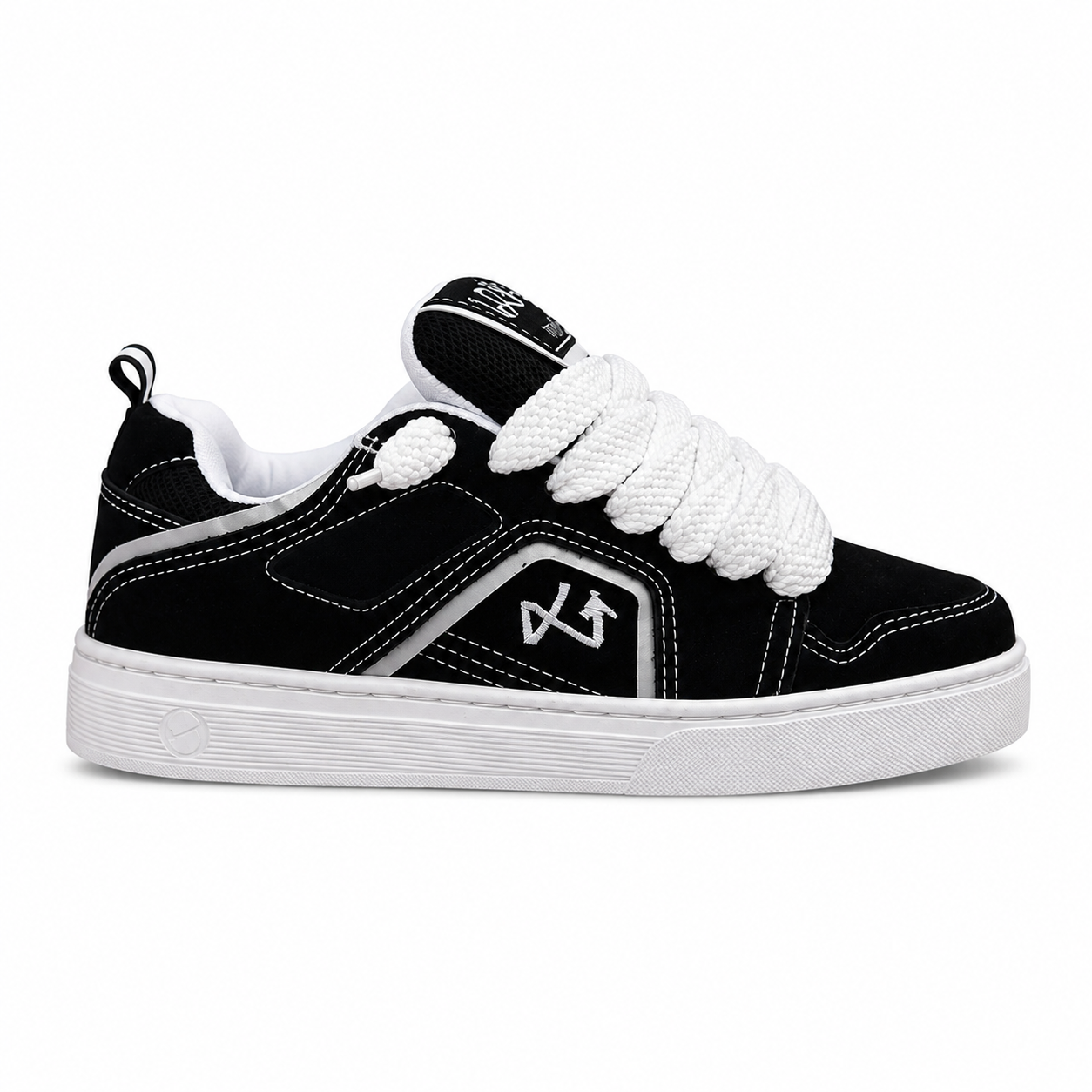 Calzado Lokal Big Negro Blanco
