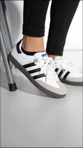 Calzado deportivo Samba Blanco Negro