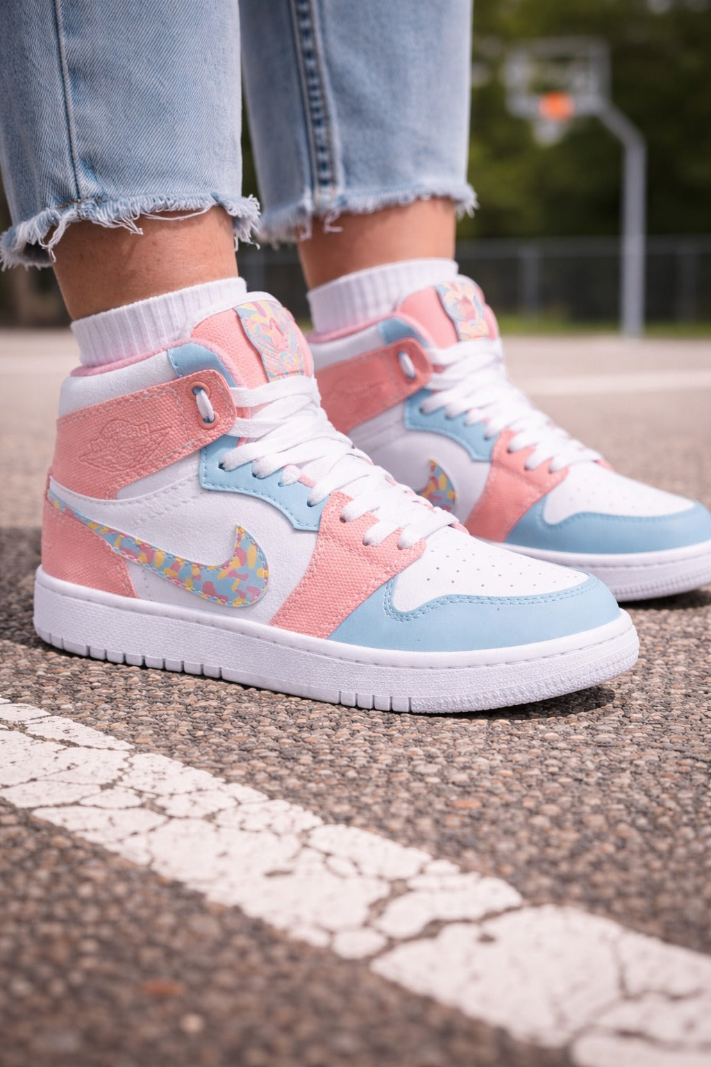Jordán Retro 1 Pastel