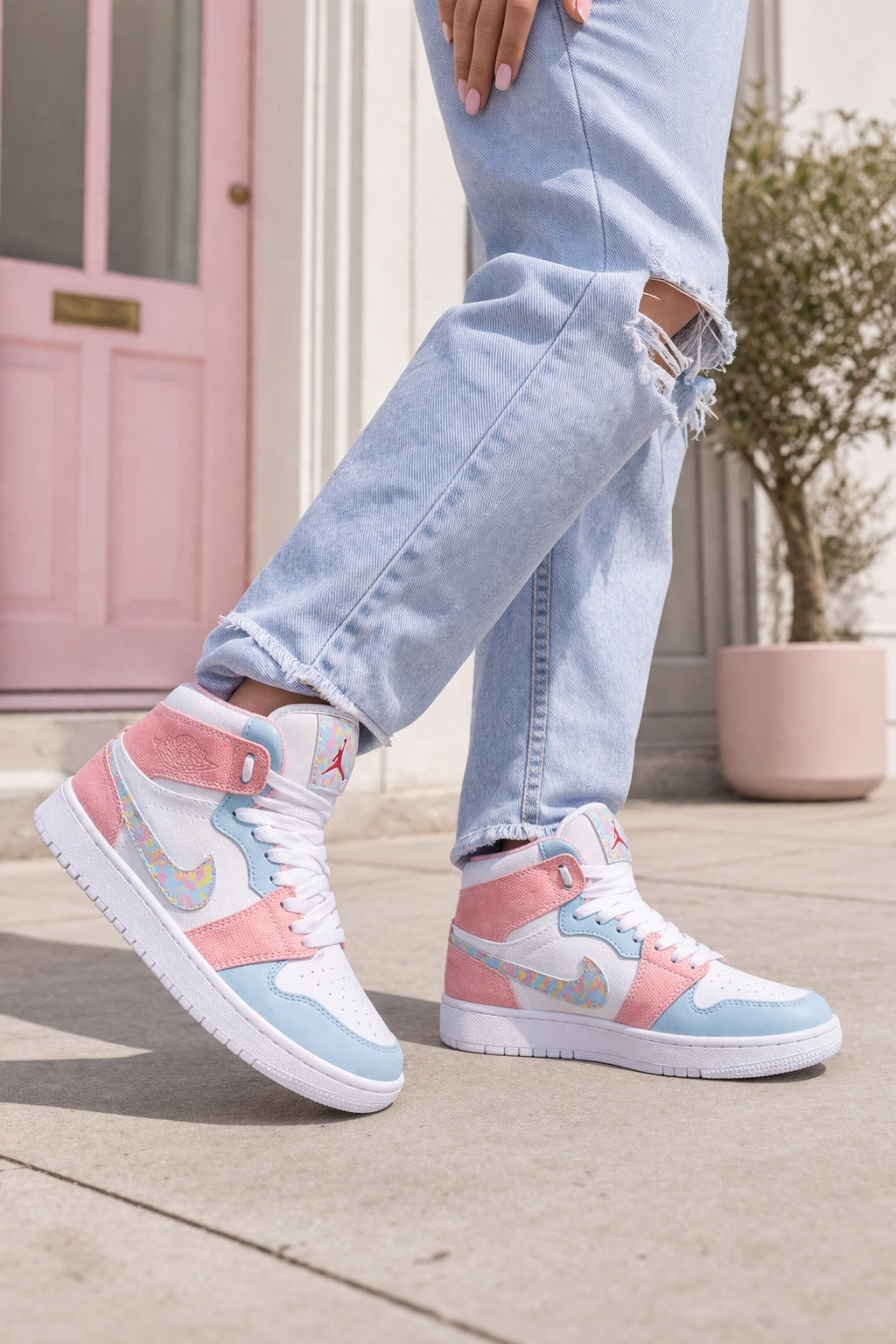 Jordán Retro 1 Pastel