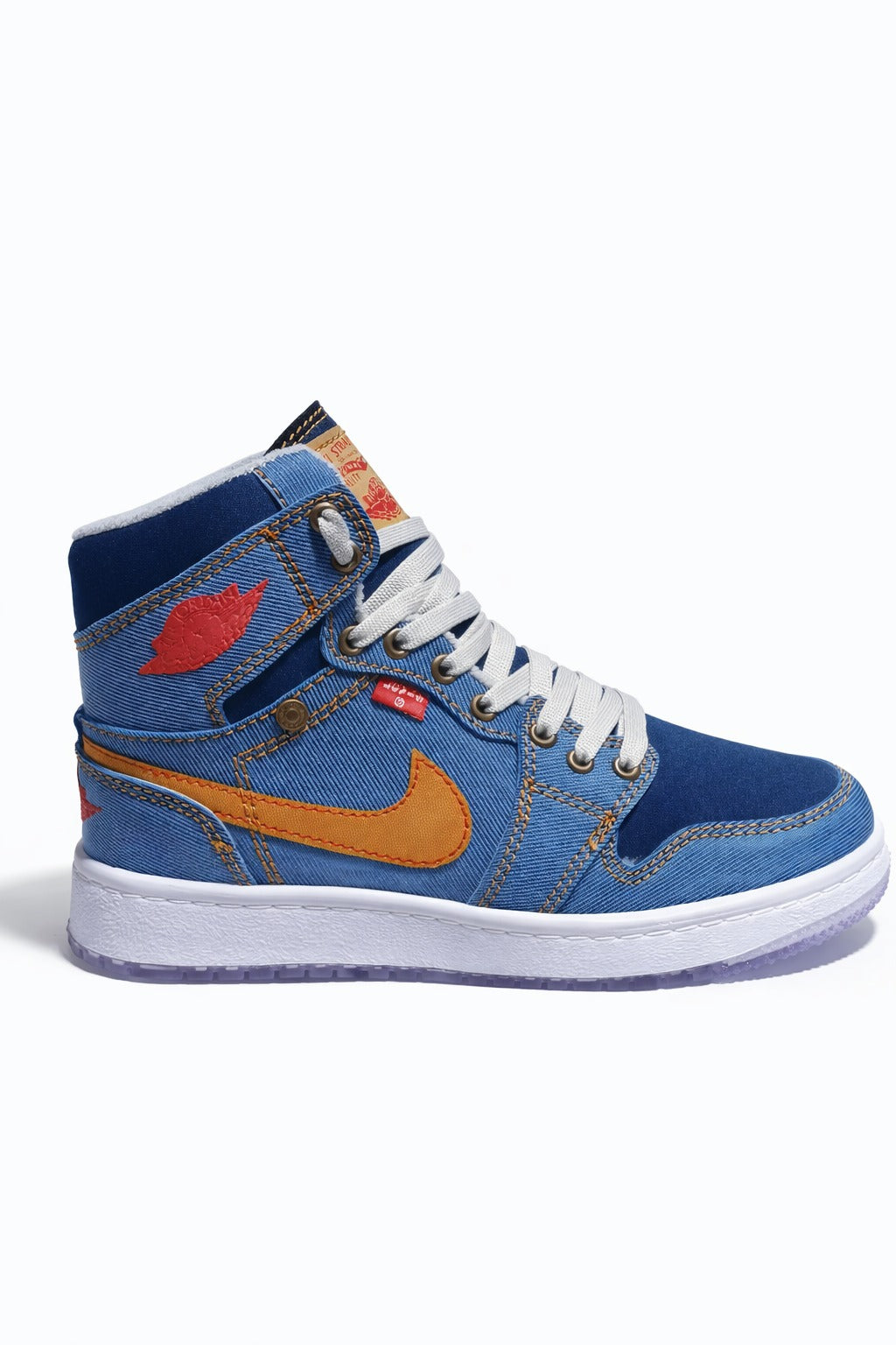 Jordán Retro 1 Denim