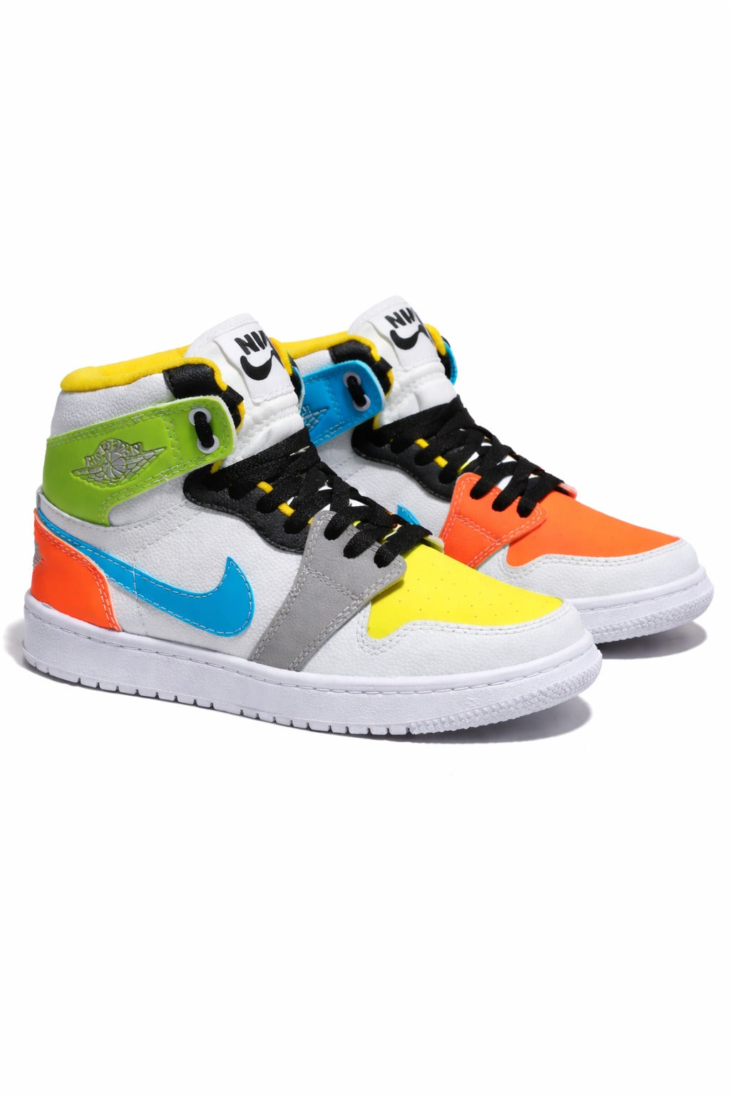 Jordán Retro 1 Neón White