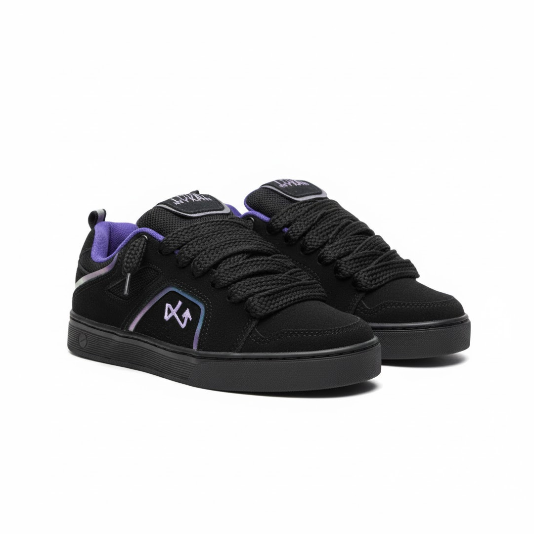 Calzado deportivo Lokal Skate Unisex Negro