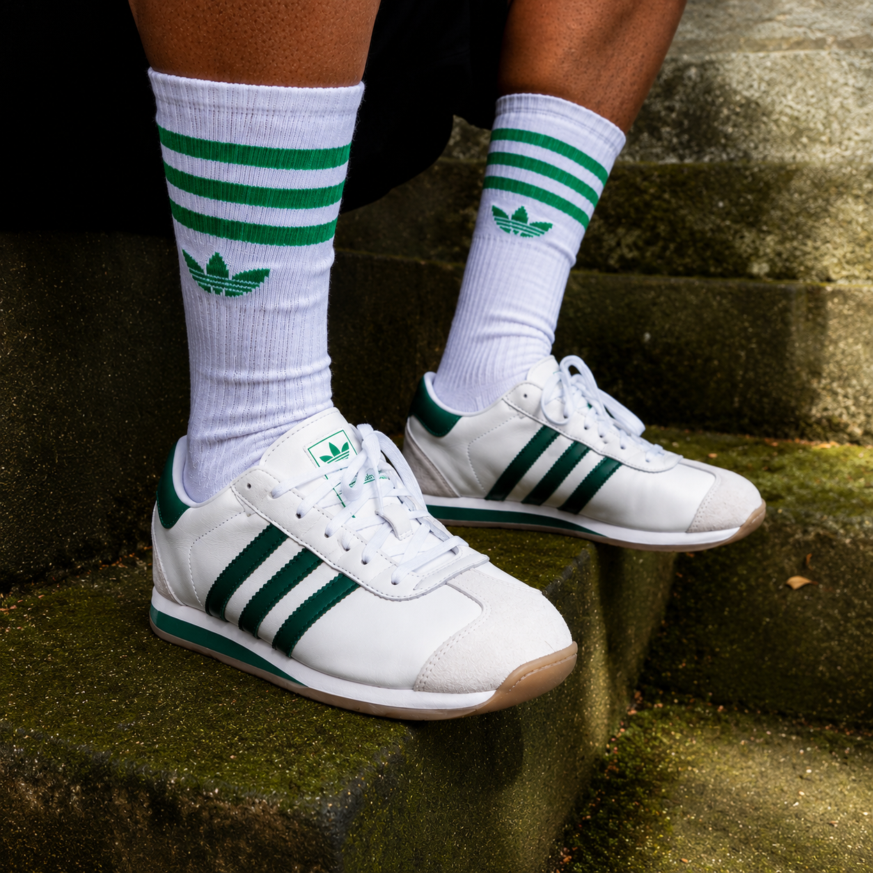 Tenis Country OG Blanco/Negro