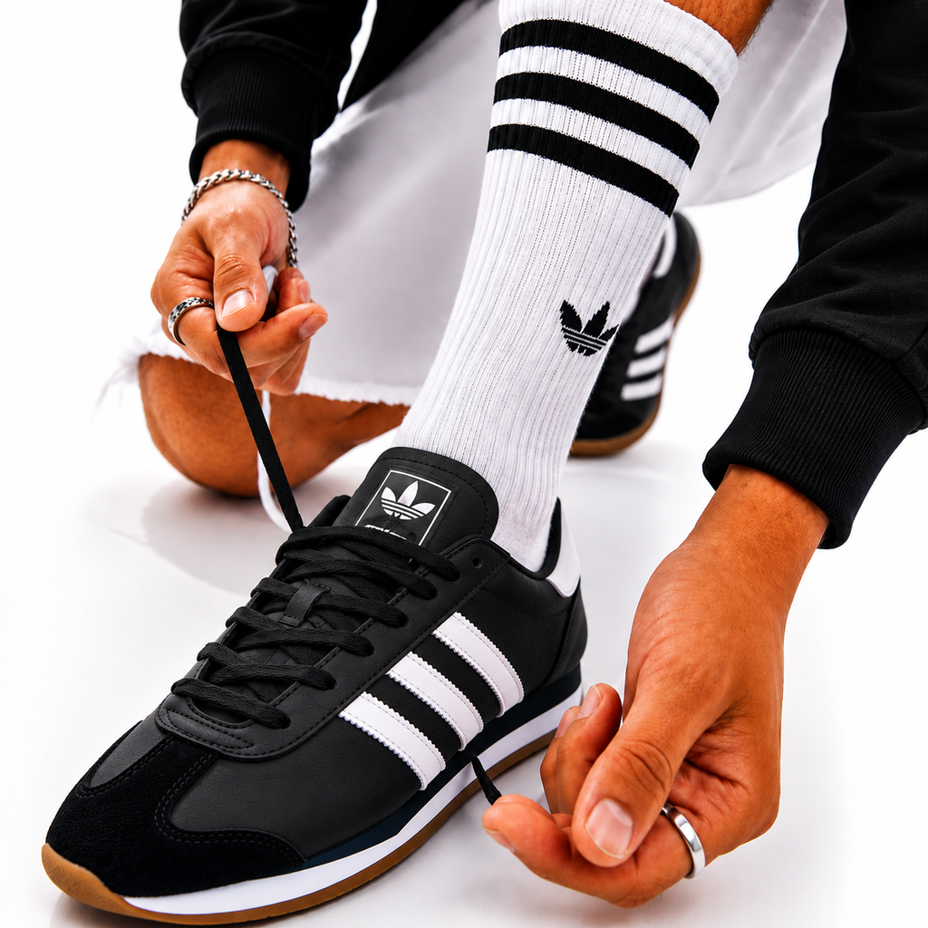 Tenis Country OG Blanco/Negro