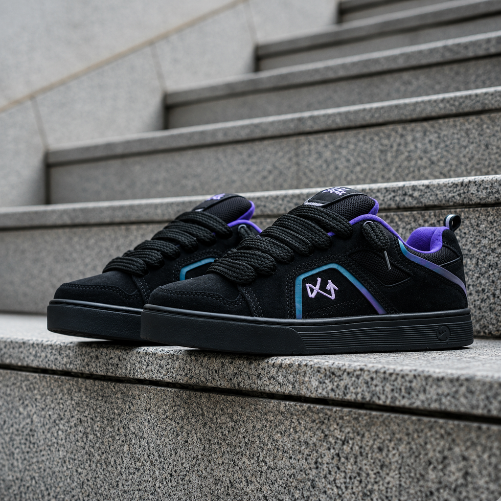Calzado deportivo Lokal Skate Unisex Negro