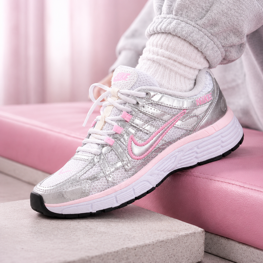 Tenis  P-6000 Plateado