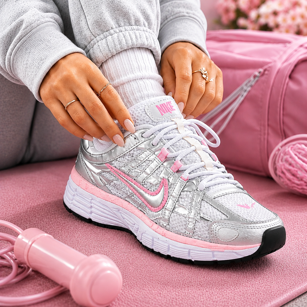 Tenis  P-6000 Plateado